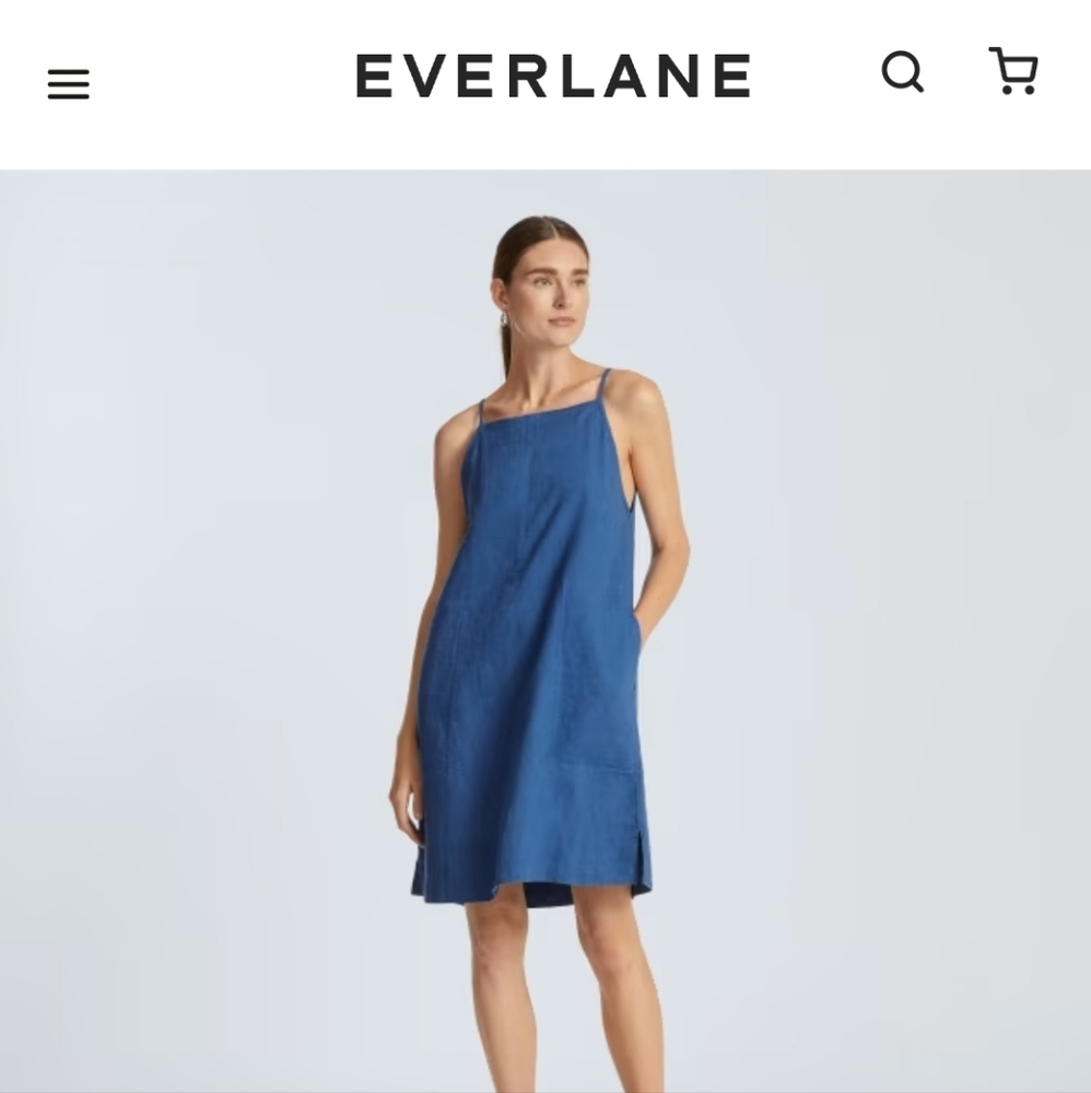 The Linen Apron Summee Dress size L